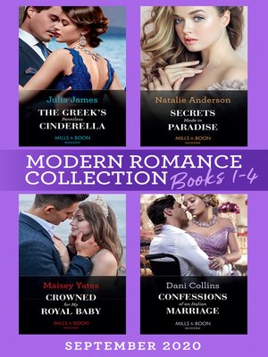 cover image of Modern Romance September 2020 Books 1-4